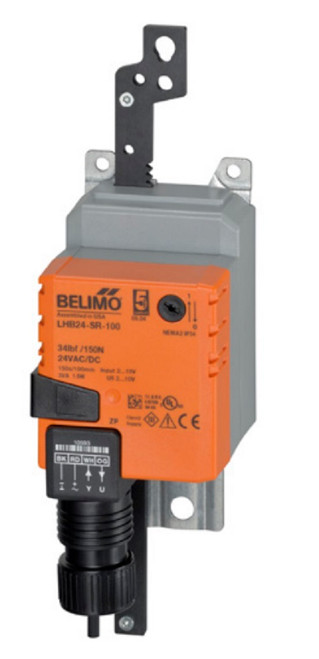 Belimo LHB24-SR-100 Actuator, 35 lbf 150 N, Non Fail-Safe, 2-10 V, Cable, Mod [New]