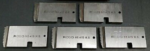 Ridgid 99545 Pipe Threader Dies for 424 and 415 Heads, RH HS, 2 1/2"-4" NPT [New]