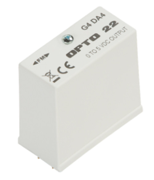 Opto 22 G4DA4 G4 0 to +5 VDC Analog Output [New]