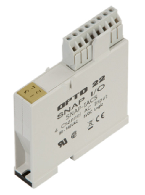 Opto 22 SNAP-IAC5 SNAP 4-Ch 90-140 VAC/VDC Digital (Discrete) Input Module [New]