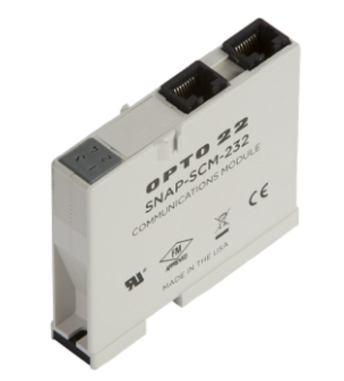 Opto 22 SNAP-SCM-232 SNAP 2-Ch RS-232 Serial Communication Module [New]