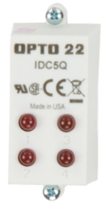 Opto 22 IDC5Q Quad Pak 4-Channel AC/DC Input, 12–32 VAC/10–32 VDC, 5 VDC Logic [Refurbished]