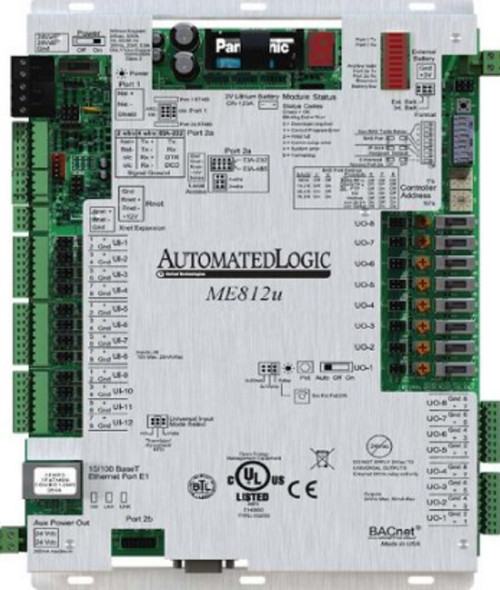 ALC Automated Logic ME812U ME-Line Multi-Equipment General Purpose Controller [Refurbished]