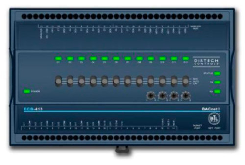 Distech CDIB-410X-00 ECB-410 BACnet Programmable Controller, 12 UI and 12 UO [New]