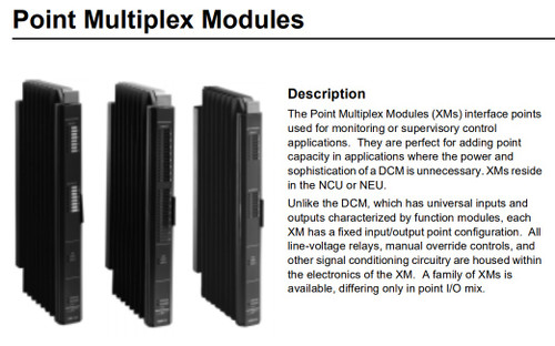 Johnson Controls NU-XBN101-0 Point Multiplex Module, Multiplex Binary (XBN) [New]