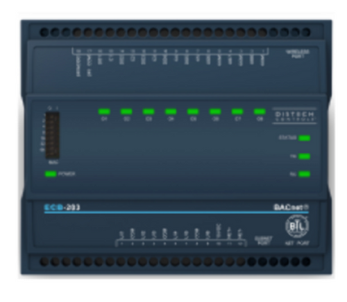 Distech CDIB-203X-00 ECB-203 BACnet Programmable Controller, 6UI 5DO Triac 3UO [New]