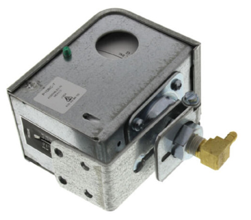 Johnson Controls P10BC-7C SPDT 1-Stage Low Pressure Control w/Fitting, 3/20 PSIG [New]