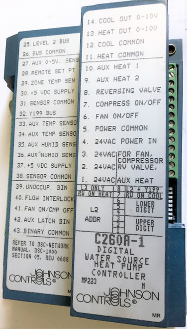 Johnson Controls C260A-1 Heat Pump Digital Water Source Controller [New]