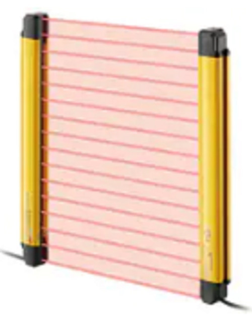 Keyence GL-R08H Safety Light Curtain, Main Unit, Hand-Protection, 8 Optical Axes [Refurbished]