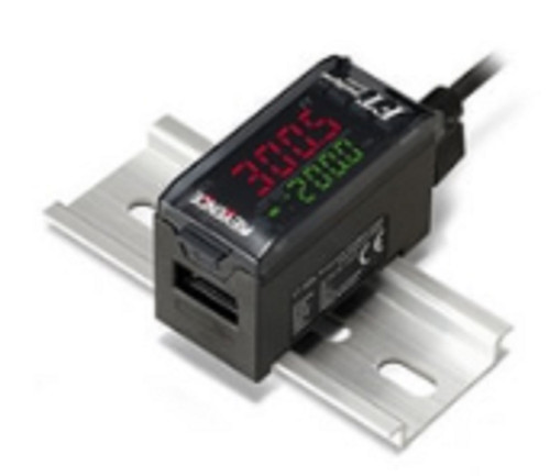 Keyence FT-50AWP Digital Infrared Temperature Sensor, Amplifier, DIN Rail, PNP [New]