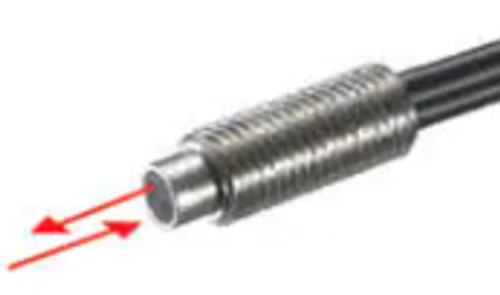 Keyence FU-61 Digital Fiber Optic Sensor, Reflective Fiber Unit [New]