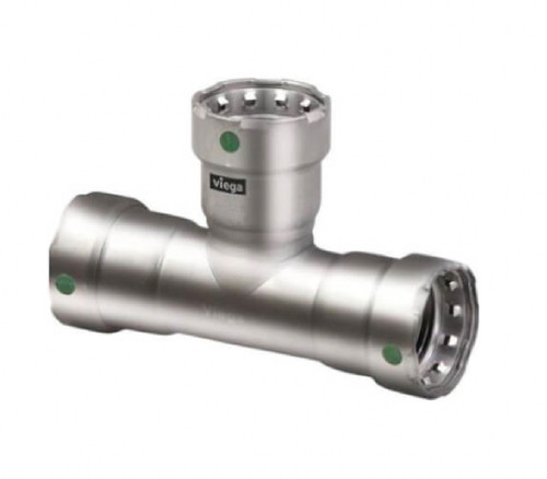 Johnson Controls T-9010-2 1/2" MegaPress 316 Stainless Steel Tee [New]