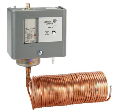 Johnson Controls A40EA-4C Temperature Actuated Pneumatic Switch, 50 to 90 Deg F [New]