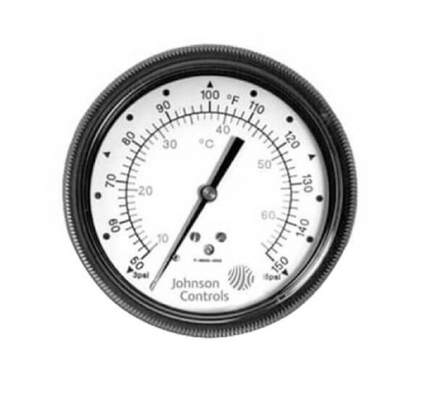 Johnson Controls T-5500-1052 Pneumatic Temperature Gauge (0-100F) [New]