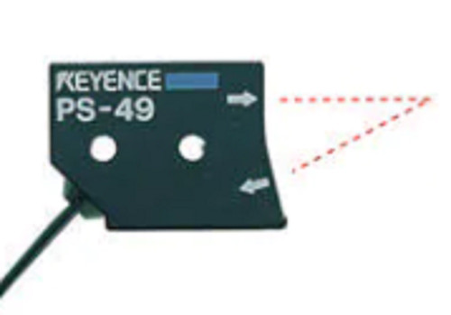 Keyence PS-49 Photoelectric Sensor, Reflective, General-Purpose, Long-Distance [New]