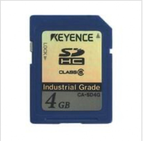 Keyence CA-SD4G SD Card 4 GB, SDHC Industrial Spec for 2D/3D Laser Profiler [New]