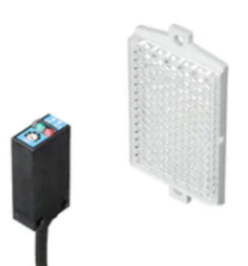 Keyence PZ-61L Photoelectric Sensor, Square Retro-Reflective Cable Type, NPN [New]
