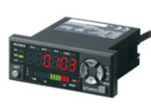 Keyence GT-75A Digital Contact Sensor, Amplifier Unit, Panel Mount Type, NPN [Refurbished]