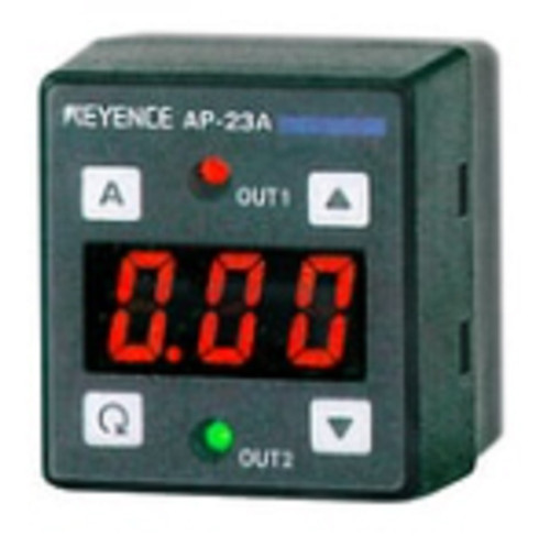 Keyence AP-23A Digital Pressure Sensor, Main Unit, Positive-Pressure Type, 1 MPa [Refurbished]