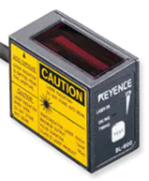 Keyence BL-601 Ultra Small Laser Barcode Reader, Standard Type, Front Raster [Refurbished]