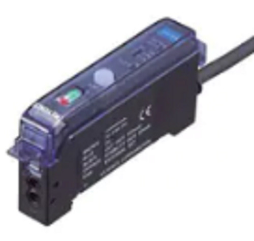 Keyence FS-T1P Fiberoptic Sensor, Fiber Amplifier, Cable Type, Main Unit, PNP [New]