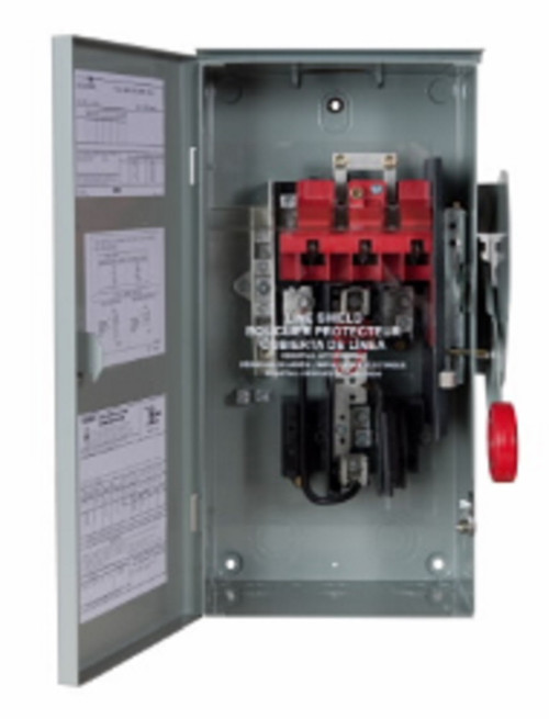 Cutler-Hammer Eaton DH162URKN Safety Switch Heavy Duty 1P 60A 600V 50/60Hz 3R [New]