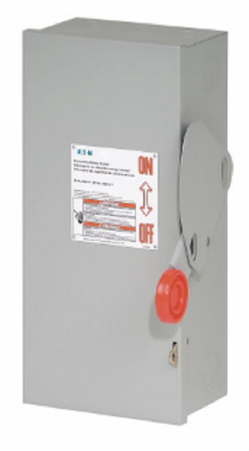 Cutler-Hammer Eaton DH222FGK Safety Switch Heavy Duty 2P 60A 240V 50/60Hz NEMA 1 [New]