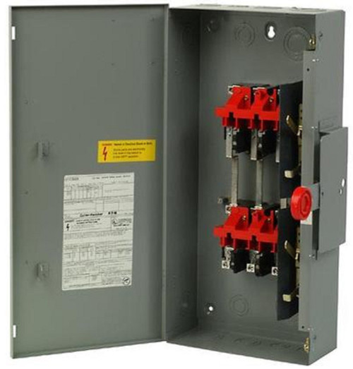 Cutler-Hammer Eaton DT363FGK Safety Switch Double Throw 3P 100A 600V 50/60Hz [New]