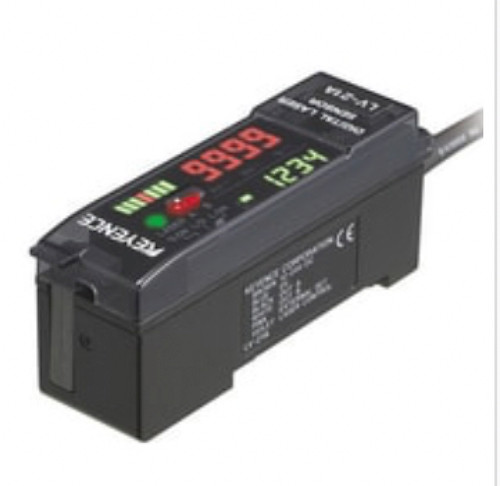 Keyence LV-11A Ultra-Small Digital Laser Sensor, Amplifier Unit, Main Unit, NPN [New]