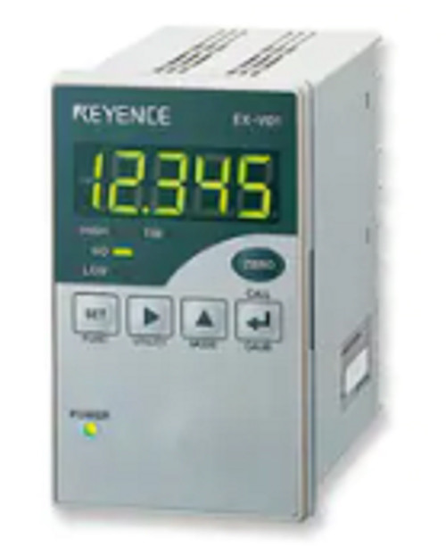 Keyence EX-V64 Digital Displacement Inductive Sensor, Amplifier Unit, NPN [New]