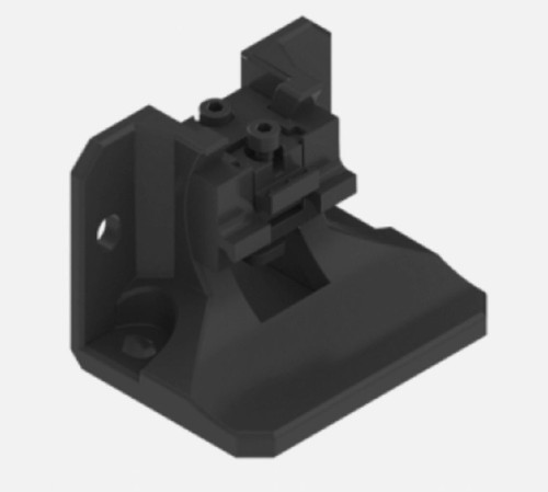 Product Banner EZLSA-MBK-16, black mechanical equipment component on a white background.