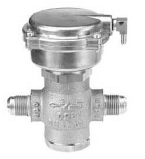 Siemens 656-0012 2-Way 1/2" Flared Valve, Normally Closed, 10-15 psi, 2.1 cv [New]