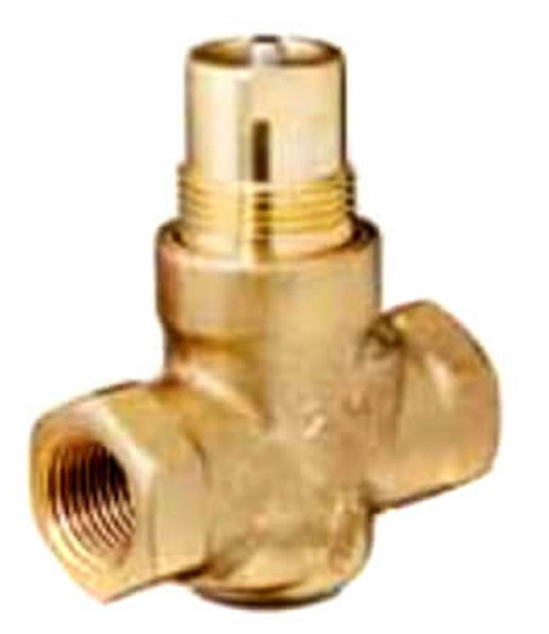 Siemens 599-02015 1/2" 2-Way N/C Stainless Steel Globe Valve Body, Female x Fem [New]