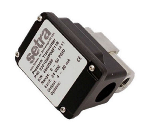 Setra 2301030PD2F2EBC 230 Pressure Transducer, 0 to 30 PSID, 1/4" NPT (F) [New]