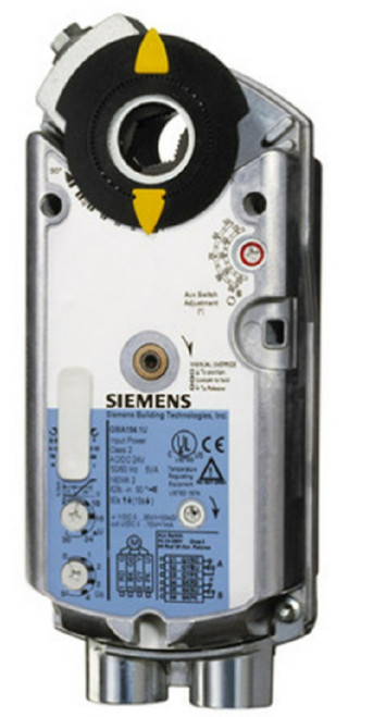 Siemens GMA126.1U GMA 2-Position Spring Return Rotary Electronic Damper Actuator [New]