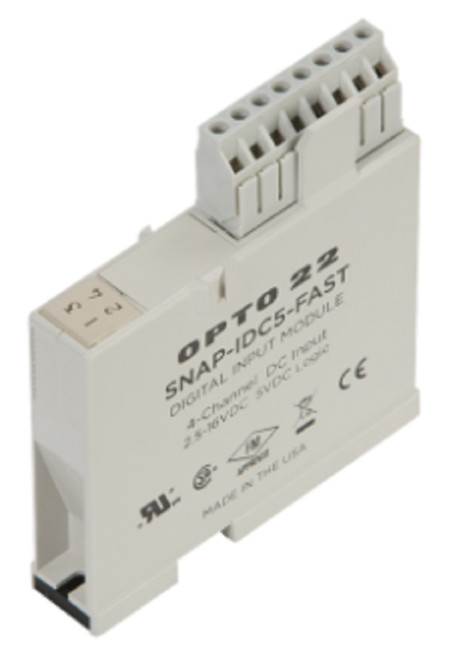 Opto 22 SNAP-IDC5-FAST SNAP 4-Ch High-Speed 2.5-16VDC Digital Discrete Input Mod [Refurbished]