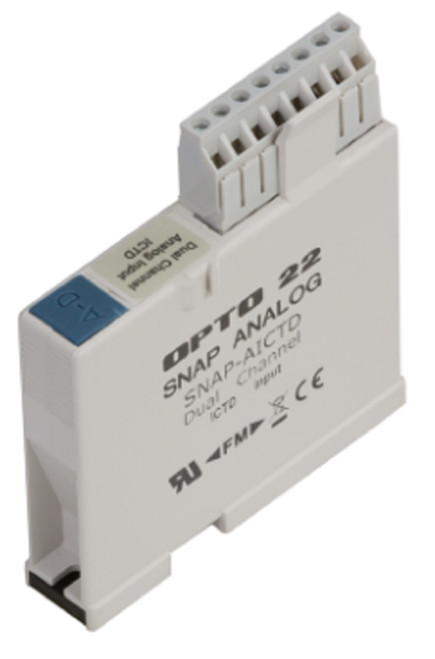 Opto 22 SNAP-AICTD SNAP 2-Ch Analog Temperature Input Module - ICTD [New]