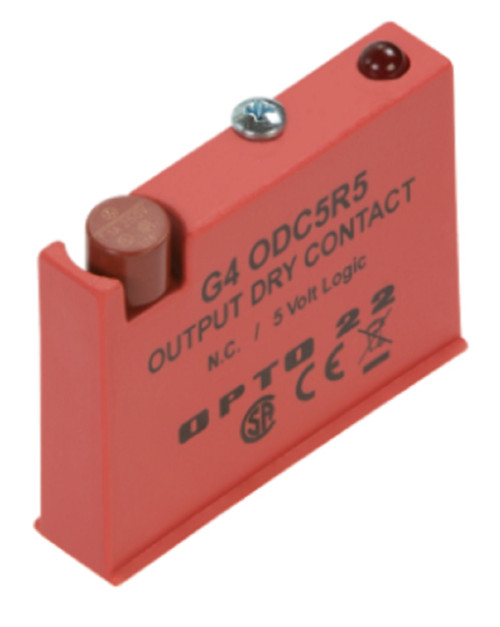 Opto 22 G4ODC5R5 G4 Low-Voltage Mechanical Relay Output, 5 VDC Logic, N.O. [New]