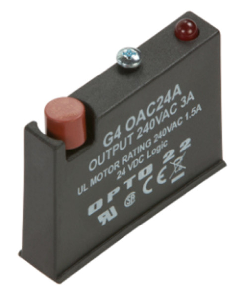 Opto 22 G4OAC24A G4 AC Output 24-280 VAC, 24 VDC Logic [Refurbished]