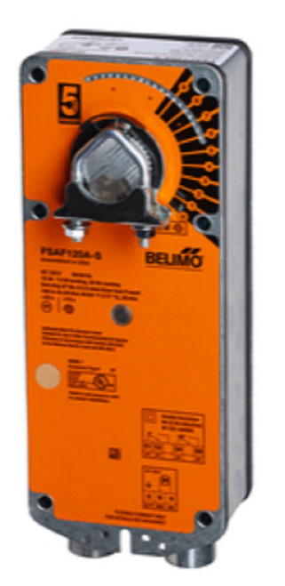 Belimo FSAF120A Fire & Smoke Actuator, 180 in-lb [20 Nm], Spring Return, AC 120V [New]