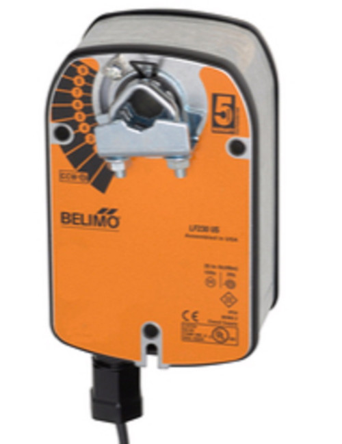 Belimo LF230 US Damper Actuator, 35 in-lb [4 Nm], Spring Return, AC 230 V [New]