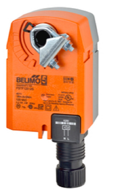 Belimo FSTF120 US Fire & Smoke Actuator, 18 in-lb [2 Nm], Spring Return, AC 120V [New]