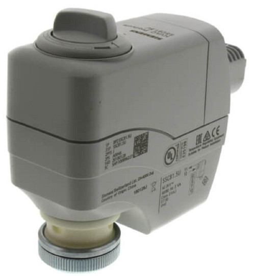 Siemens SSC81.5U, electrical component with a gray casing and a circular adjustment knob on top.