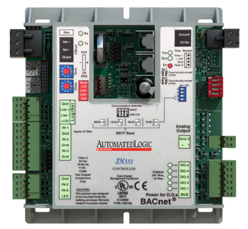 ALC Automated Logic Corporation ZN551 Zone Advanced Application Controller AAC [New]