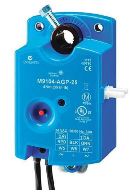 Johnson Controls M9104-AGP-2S Direct Mount Electric Actuator, Cable, Floating [New]