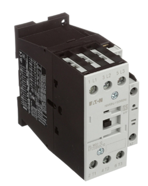 Eaton XTCE025C10A Non-Reversing Contactor 3P 25A 120V 50/60Hz C Frame [New]