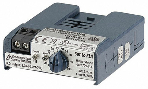 Johnson Controls CSDSC-C50100L1 Current Switch, Clamp/Split Core, Self-Calibrate [New]