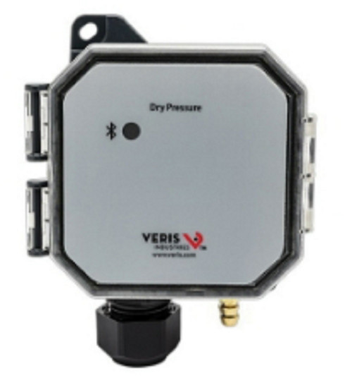 Veris PX3PXX02 Dry Differential Pressure Sensor, Panel Enclosure Dry Media [Refurbished]