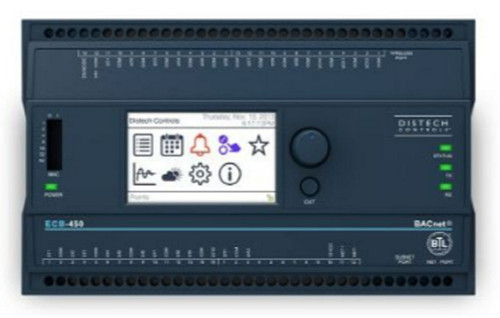 Distech CDIB-450X-00 ECB-450 BACnet Programmable Controller w/LCD, 12UI 12UO [Refurbished]