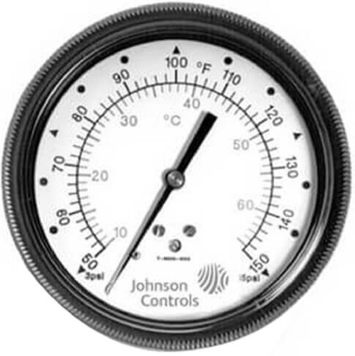 Johnson Controls T-5500-1054 Pneumatic Temperature Gauge (-40-160F) [New]